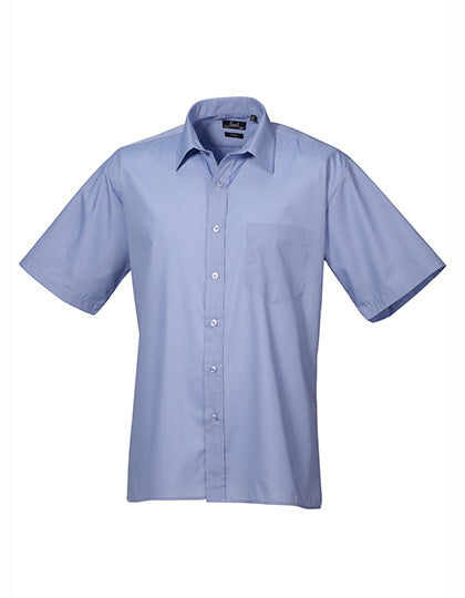 Men´s Poplin Short Sleeve Shirt (PW202)