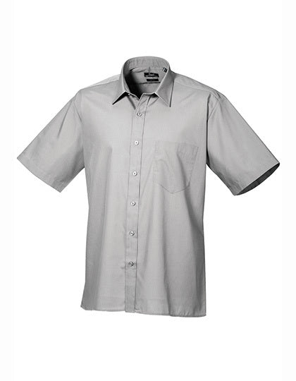 Men´s Poplin Short Sleeve Shirt (PW202)
