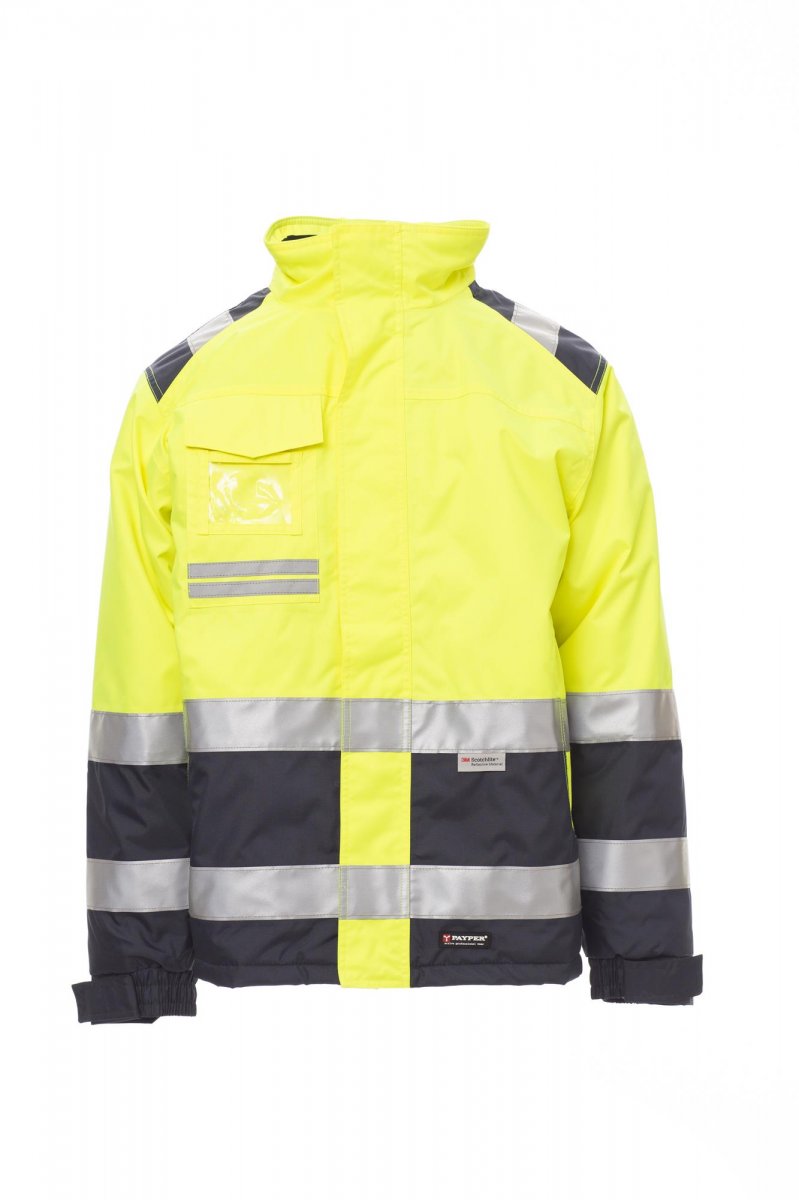 Payper HISPEED Imbottito – Fluogelb/Marineblau