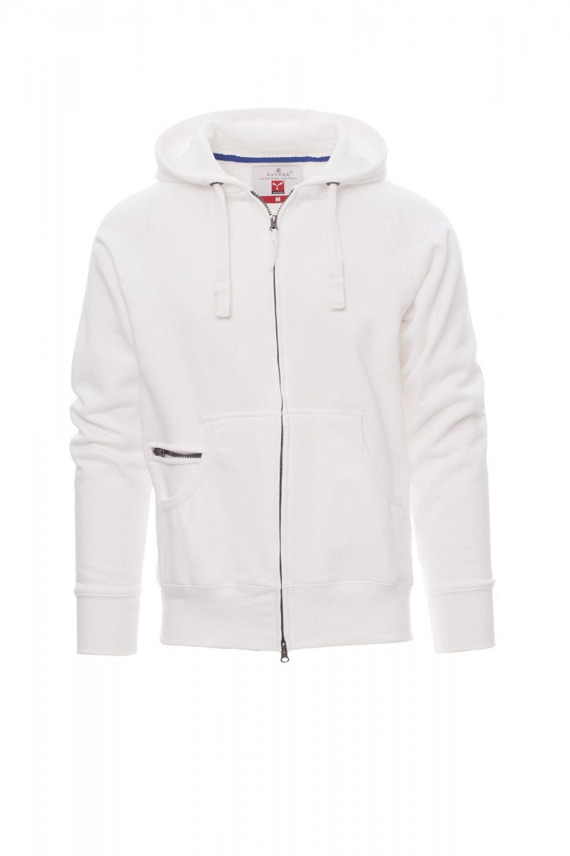 Payper DALLAS+ Full Zip Con Cappuccio – Weiss