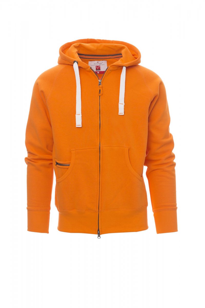 Payper DALLAS+ Full Zip Con Cappuccio – Orange