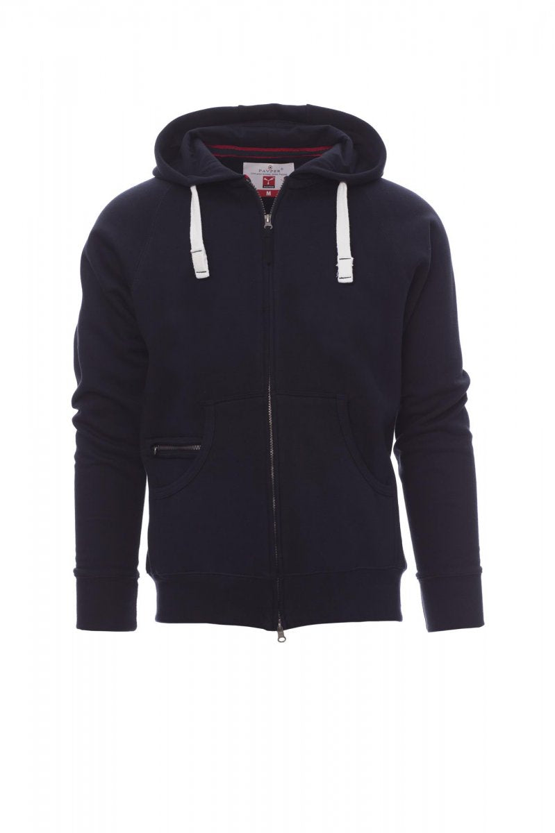 Payper DALLAS+ Full Zip Con Cappuccio – Marineblau