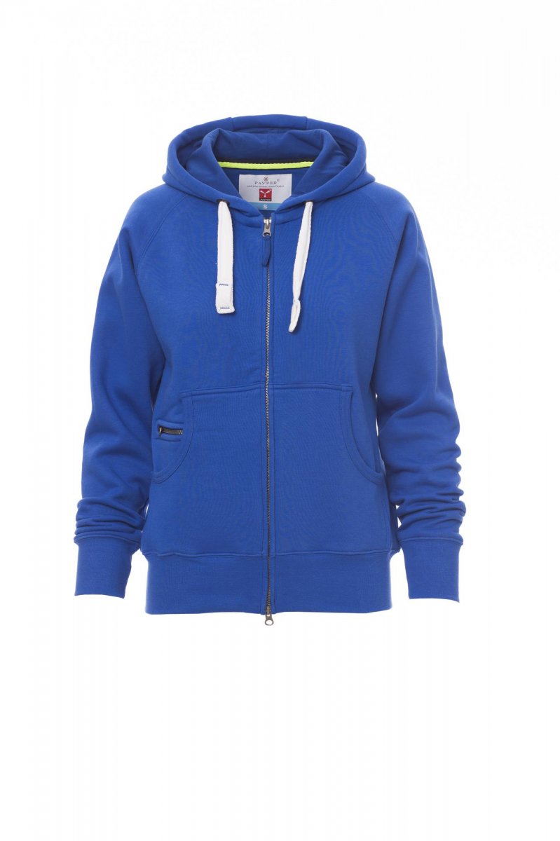 Payper DALLAS+LADY Full Zip Con Cappuccio – Königsblau