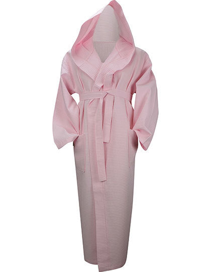 Robezz® Waffle Bathrobe With Hood (AR028)