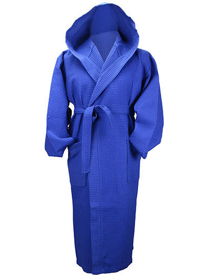 Robezz® Waffle Bathrobe With Hood (AR028)