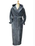 DeLuxe Velour Bathrobe with hood (AR029)