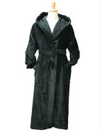 DeLuxe Velour Bathrobe with hood (AR029)