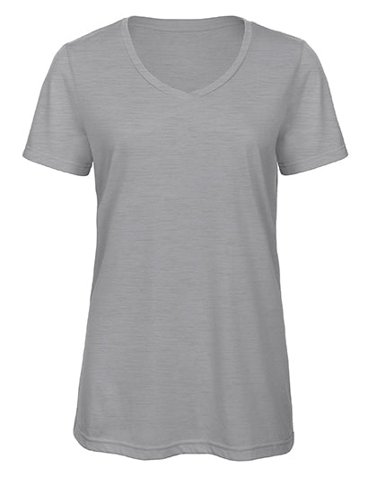 Women´s V-Neck Triblend T-Shirt (BCTW058)