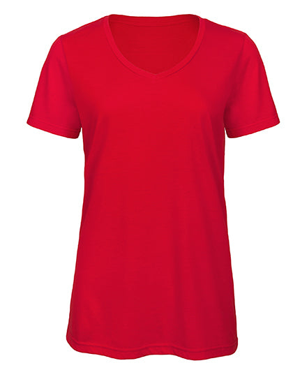 Women´s V-Neck Triblend T-Shirt (BCTW058)