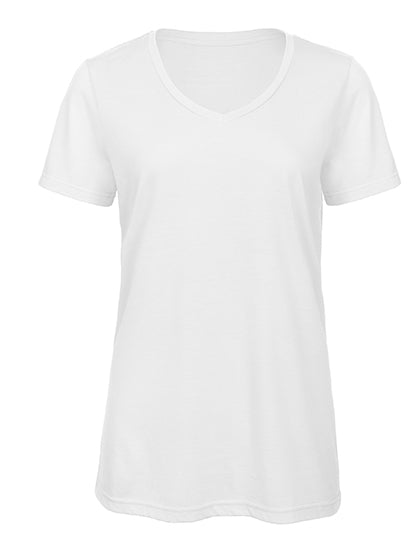 Women´s V-Neck Triblend T-Shirt (BCTW058)