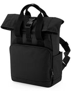 Recycled Mini Twin Handle Roll-Top Backpack (BG118S)