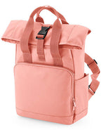 Recycled Mini Twin Handle Roll-Top Backpack (BG118S)