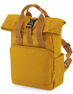 Recycled Mini Twin Handle Roll-Top Backpack (BG118S)