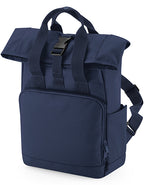 Recycled Mini Twin Handle Roll-Top Backpack (BG118S)