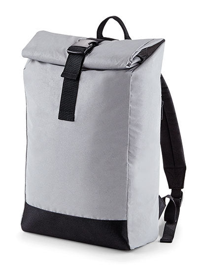 Reflective Roll-Top Backpack (BG138)