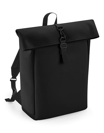 Matte PU Roll-Top Backpack (BG335)