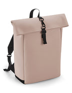 Matte PU Roll-Top Backpack (BG335)