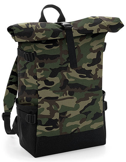 Block Roll-Top Backpack (BG858)