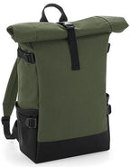 Block Roll-Top Backpack (BG858)