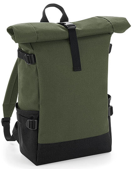 Block Roll-Top Backpack (BG858)