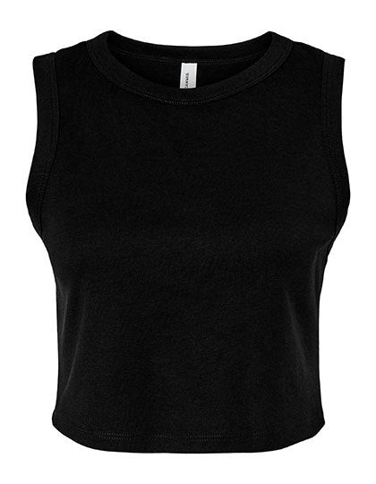 Women´s Micro Rib Muscle Crop Tank (BL1013)