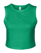 Women´s Micro Rib Muscle Crop Tank (BL1013)