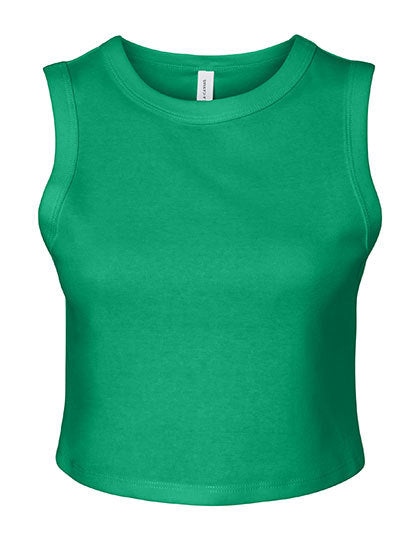 Women´s Micro Rib Muscle Crop Tank (BL1013)