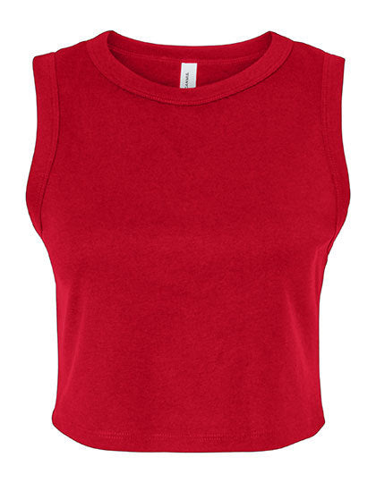 Women´s Micro Rib Muscle Crop Tank (BL1013)