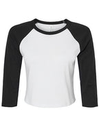Women´s Micro Rib 3/4 Raglan Baby Tee (BL1200)