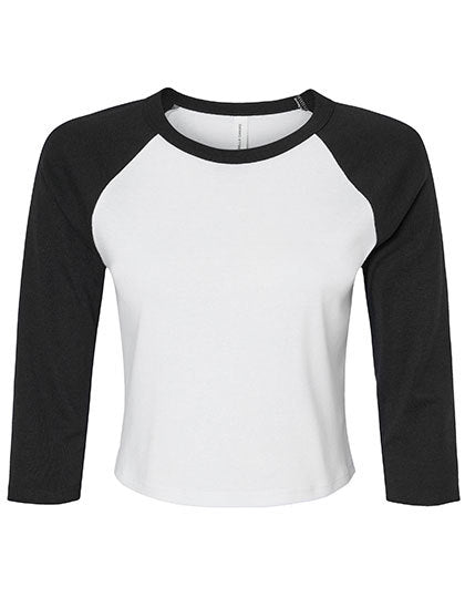 Women´s Micro Rib 3/4 Raglan Baby Tee (BL1200)