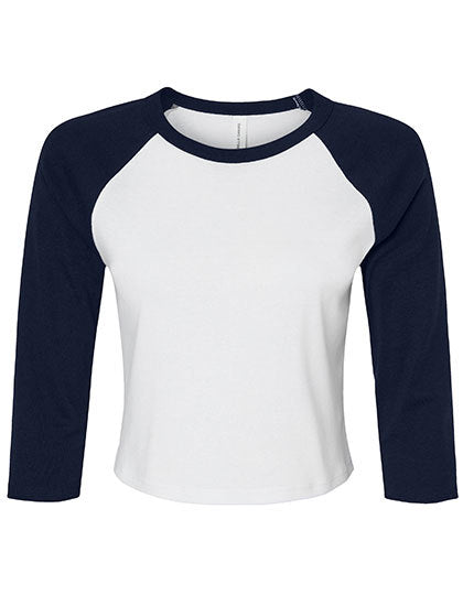 Women´s Micro Rib 3/4 Raglan Baby Tee (BL1200)