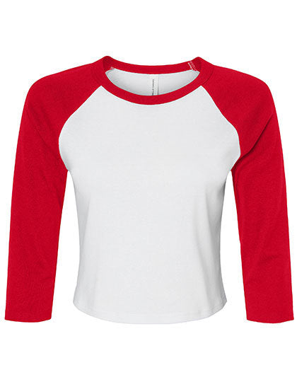 Women´s Micro Rib 3/4 Raglan Baby Tee (BL1200)
