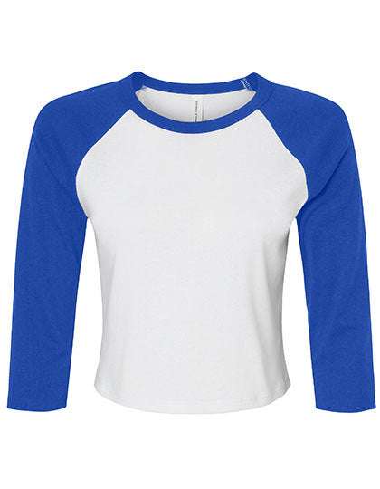 Women´s Micro Rib 3/4 Raglan Baby Tee (BL1200)