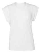 Women´s Flowy Muscle Tee With Rolled Cuff (BL8804)