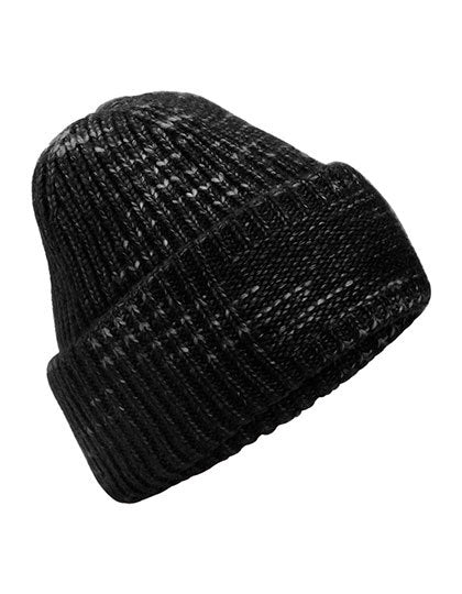 Chunky Knitted Patch Beanie (CB330R)