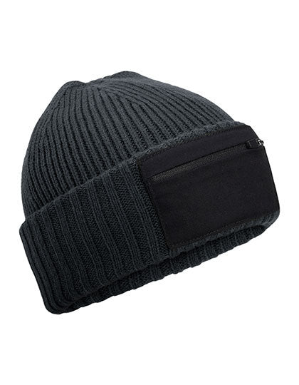 Zip Patch Beanie (CB334R)