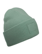 Deep Cuffed Tonal Patch Beanie (CB336R)