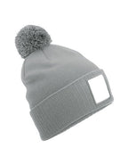 Appliqué Patch Pom Beanie (CB338R)