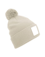 Appliqué Patch Pom Beanie (CB338R)