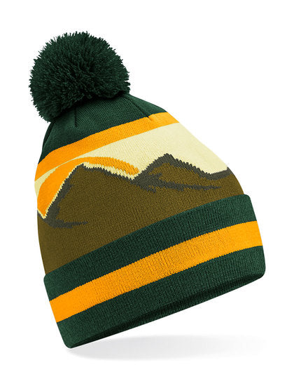 Mountain Peaks Pom Pom Beanie (CB395R)