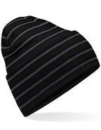 Original Deep Cuffed Striped Beanie (CB39R)