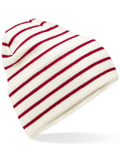 Original Deep Cuffed Striped Beanie (CB39R)
