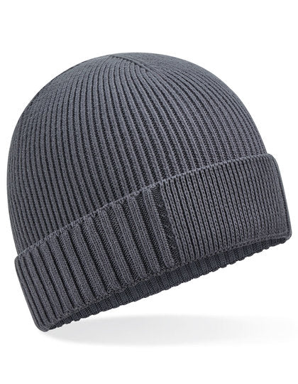 Organic Cotton Engineered Patch Beanie (CB438N)