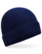 Organic Cotton Engineered Patch Beanie (CB438N)