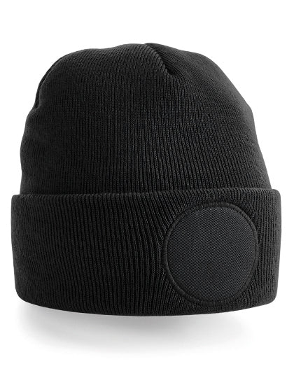 Circular Patch Beanie (CB446)