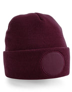 Circular Patch Beanie (CB446)
