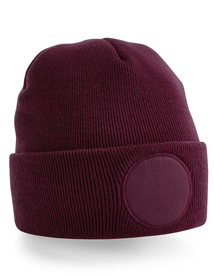 Circular Patch Beanie (CB446)