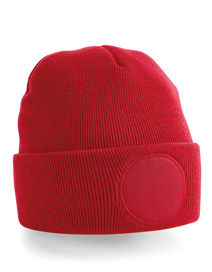 Circular Patch Beanie (CB446)