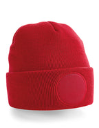 Circular Patch Beanie (CB446)