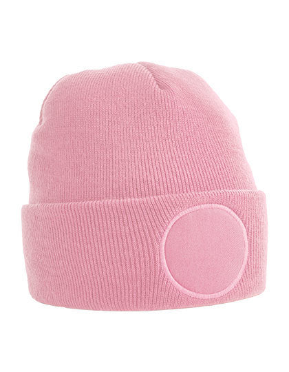 Circular Patch Beanie (CB446)